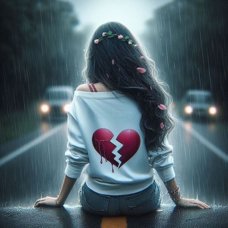 Crying girl dp for instagram