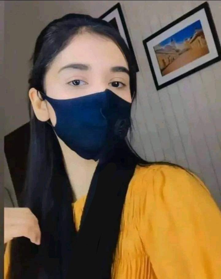 Mask wali girl dp attitude